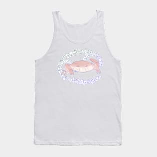 Cancer &quot;Skull&quot; - Colour Outline Tank Top